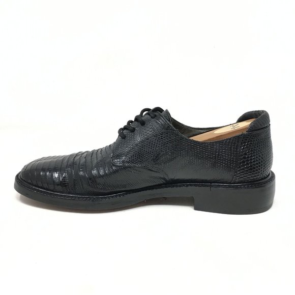 Mezlan Oxfords Shoes Size 8 Black Full Lizard main image 5